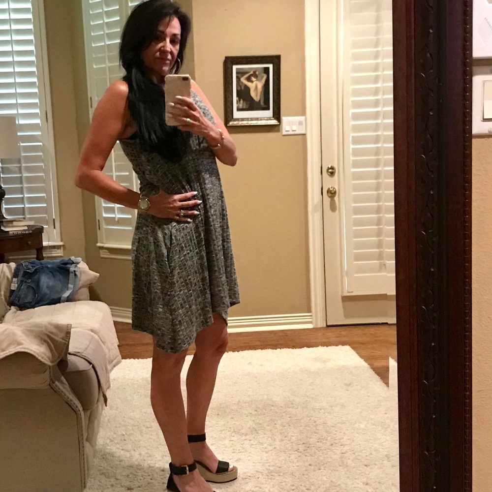 Anthropologie Maeve Trapeze Dress